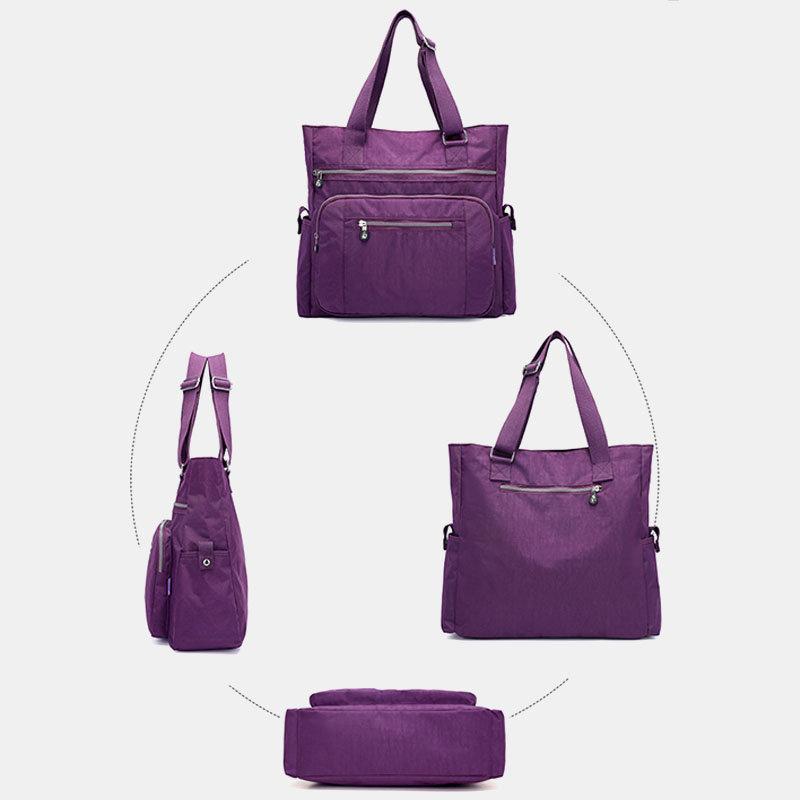 Large Capacity Water-Resistant Travel Handbag