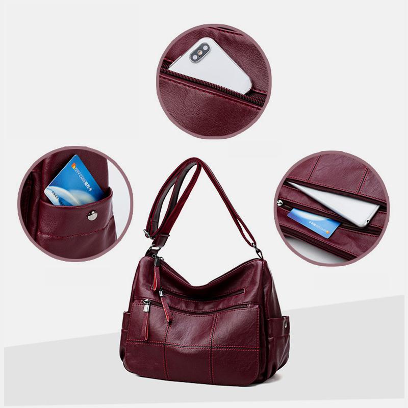 Large Capacity Casual Multifunctional Crossbody Shoulder Bag