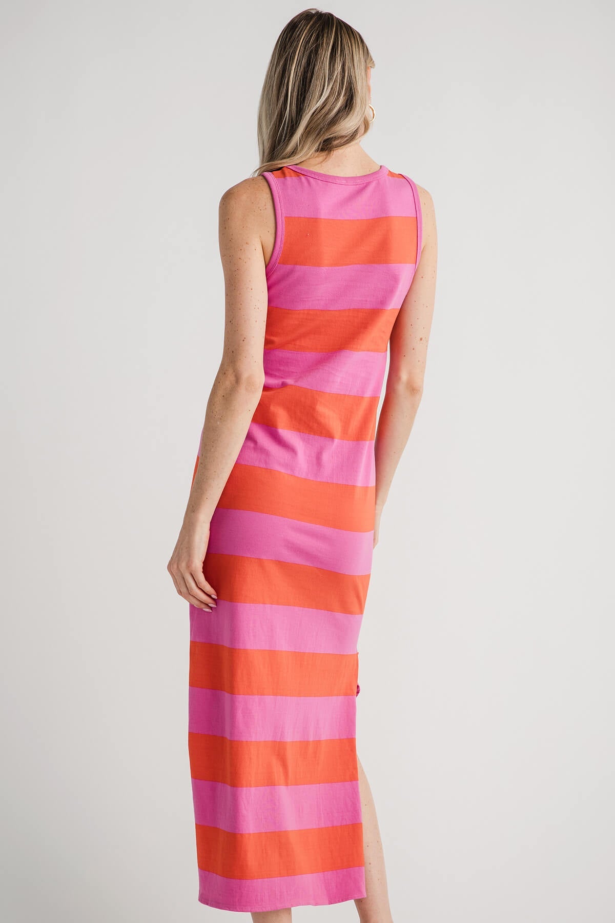 RD Style Striped Maxi Dress