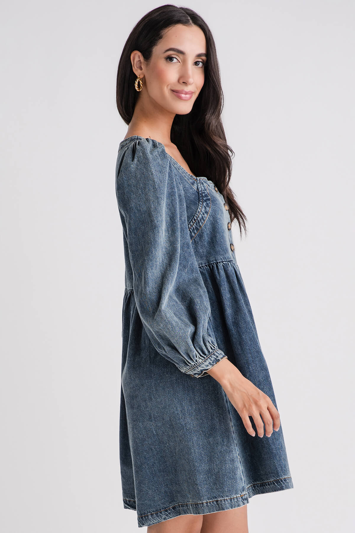 Flying Tomato Denim Dress